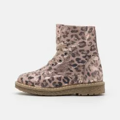 Friboo LEATHER - Schnürstiefelette - Rose Gold, Kinder