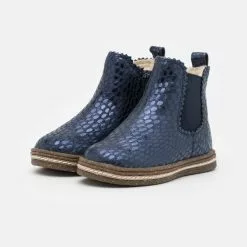 Friboo LEATHER - Stiefelette - Dark Blue, Kinder -Günstiges Friboo Geschäft 154d5d8d6d1a47599098dcfe19244aa4