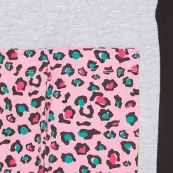 Friboo BASIC GIRLS 3 PACK - Leggings - Hosen - Pink/light Grey, Kinder -Günstiges Friboo Geschäft 22dde94225a241afbc2652a846351162