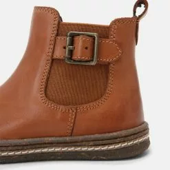 Friboo LEATHER BOOTIES - Stiefelette - Cognac, Unisex -Günstiges Friboo Geschäft 2aa3883db3284adda2de3c9ce234e13f
