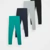 Friboo 4 PACK - Leggings - Hosen - Turquoise/black/light Grey, Kinder -Günstiges Friboo Geschäft 322bd5aba0964735871731a7a55235b9