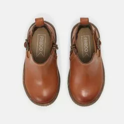 Friboo LEATHER BOOTIES - Stiefelette - Cognac, Unisex -Günstiges Friboo Geschäft 3add59ffbcfe41d780f40a2a798ed4e4