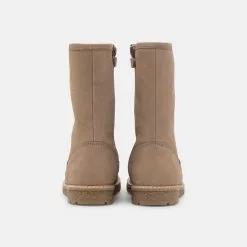 Friboo LEATHER - Snowboot/Winterstiefel - Taupe, Kinder -Günstiges Friboo Geschäft 48a1a35ca8ed4a609c77fd00ff44efbe