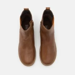 Friboo LEATHER - Stiefelette - Dark Brown, Kinder -Günstiges Friboo Geschäft 534e4d219ae64cb5a7ce964bd4a7418a