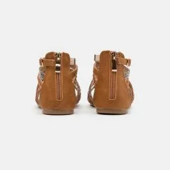 Friboo Riemensandalette - Brown, Kinder -Günstiges Friboo Geschäft 5832342fc7fa405e816a77311708f6a9