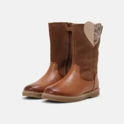 Friboo LEATHER - Stiefel - Cognac, Kinder -Günstiges Friboo Geschäft 66eef86abf564d36a1fb5577325d1d34