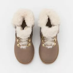 Friboo LEATHER - Schnürstiefelette - Nude, Kinder -Günstiges Friboo Geschäft 6a184fdca469448386558f07ef5b6c66