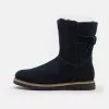 Friboo LEATHER - Snowboot/Winterstiefel - Dark Blue, Kinder -Günstiges Friboo Geschäft 730774f5792b40e8988fada10e674606