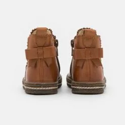 Friboo LEATHER - Stiefelette - Cognac, Kinder -Günstiges Friboo Geschäft 760a6cfe413a42efb2987317095ca9ea