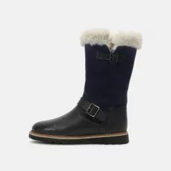 Günstiges Friboo Geschäft 49 Friboo LEATHER - Snowboot/Winterstiefel - Dark Blue, Kinder