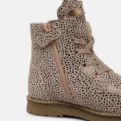 Friboo LEATHER - Schnürstiefelette - Light Pink, Kinder -Günstiges Friboo Geschäft 9198a74452eb404082ed5417efc91710