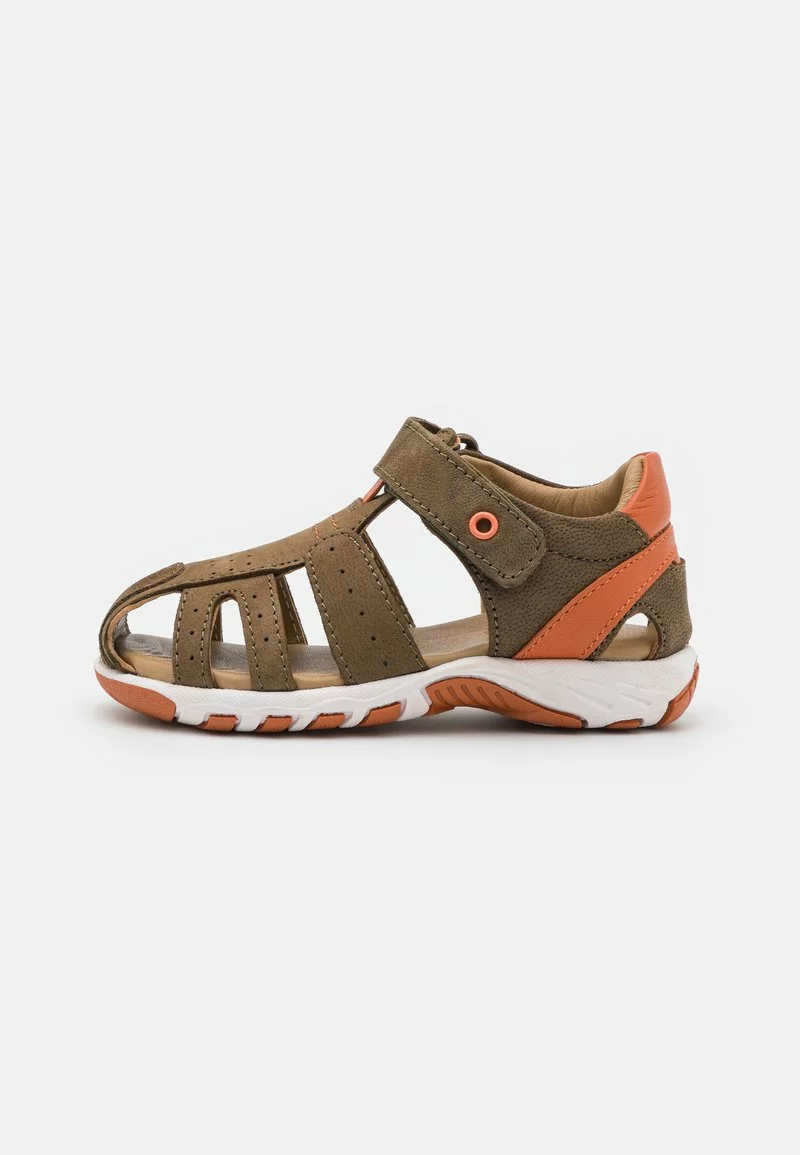 Friboo LEATHER - Riemensandalette - Khaki, Kinder 3 Friboo LEATHER - Riemensandalette - Khaki, Kinder