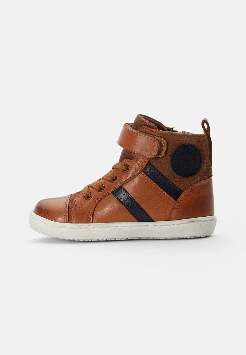 Friboo LEATHER BOOTIES - Sneaker High - Cognac, Kinder 3 Friboo LEATHER BOOTIES - Sneaker High - Cognac, Kinder