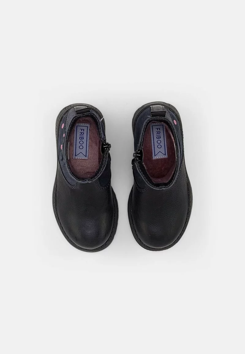 Friboo LEATHER BOOTIES - Stiefelette - Dark Grey, Kinder 6 Friboo LEATHER BOOTIES - Stiefelette - Dark Grey, Kinder – Bild 4