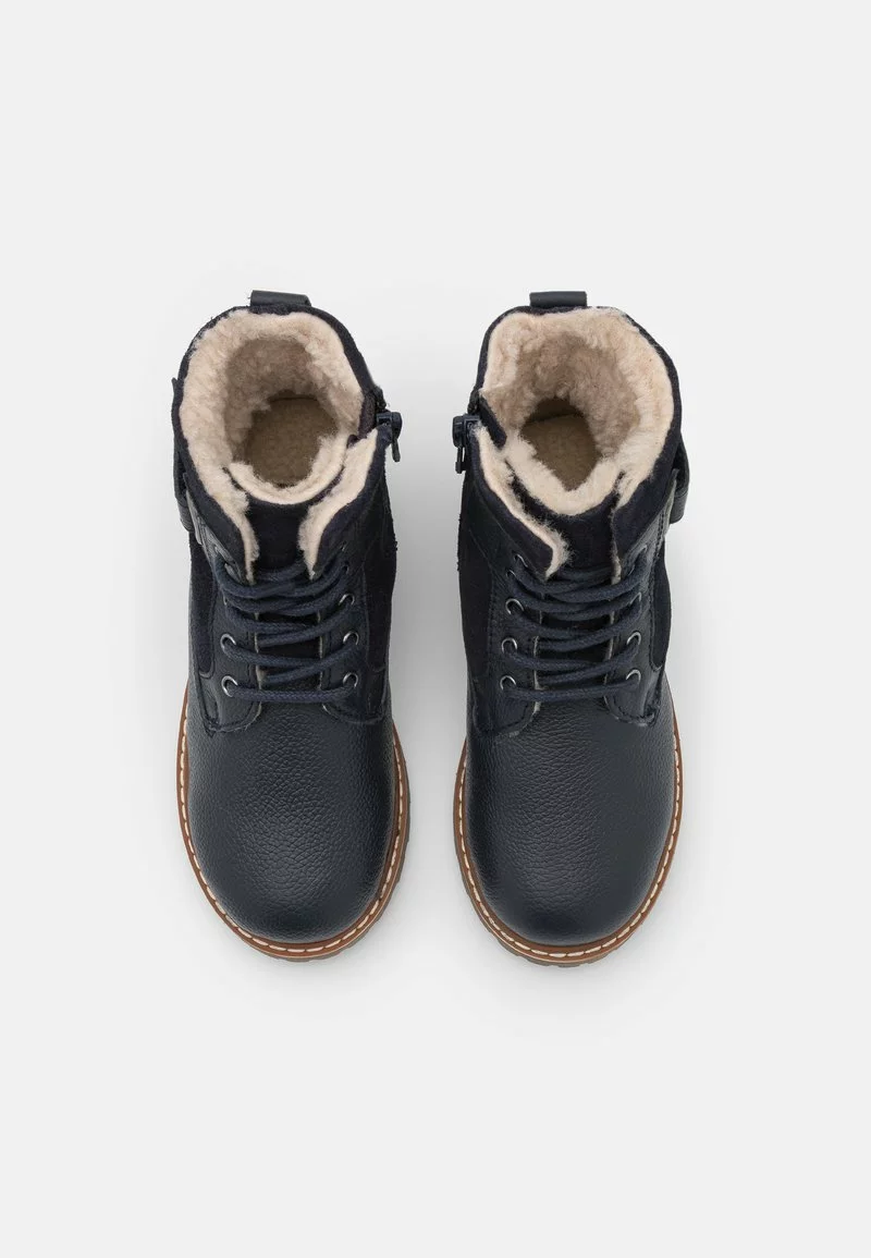 Friboo LEATHER - Schnürstiefelette - Dark Blue, Kinder 6 Friboo LEATHER - Schnürstiefelette - Dark Blue, Kinder – Bild 4