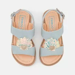 Friboo Riemensandalette - Light Blue, Kinder -Günstiges Friboo Geschäft b144262eaab34e46a0274eebed046a5c