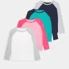 Friboo 4 PACK - Langarmshirt - Pink/dark Blue/turquoise, Kinder -Günstiges Friboo Geschäft b3664c5a6c4a4faea82d76d92d144f89