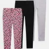 Friboo BASIC GIRLS 3 PACK - Leggings - Hosen - Pink - 402_grey - 102_black - 802, Kinder 1 Friboo BASIC GIRLS 3 PACK - Leggings - Hosen - Pink - 402_grey - 102_black - 802, Kinder -Günstiges Friboo Geschäft c0edb8ffa30a4f519ce546294f1b6b0a