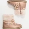Friboo Schnürstiefelette - Rose Gold, Kinder -Günstiges Friboo Geschäft c93428bb13eb4f9581995626f5905c7e