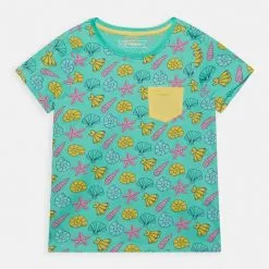 Friboo POCKET TEE 5 PACK - T-Shirt Print - Multi-coloured - 917_green - 602_yellow - 202, Kinder -Günstiges Friboo Geschäft ca3c3bbe180e4d75af7c058e01c4e675