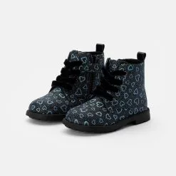 Friboo Schnürstiefelette - Dark Blue, Kinder -Günstiges Friboo Geschäft cd2b6bfcb5be402c96ab9e44628636a0