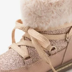 Friboo Schnürstiefelette - Rose Gold, Kinder -Günstiges Friboo Geschäft d6e9d9dac1564d749400f37a5ba05f3f