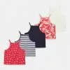 Friboo STRAPPY VEST 5 PACK - Top - Multi-coloured/ Red/ White, Kinder 2 Friboo STRAPPY VEST 5 PACK - Top - Multi-coloured/ Red/ White, Kinder -Günstiges Friboo Geschäft dcf102e734f842e696e5412b106e7167