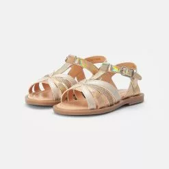 Friboo SANDALS - Riemensandalette - Gold, Kinder -Günstiges Friboo Geschäft df6eed3091a84e119eb9435bddc998ef