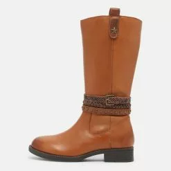Friboo Cowboy-/Bikerboot - Cognac, Kinder