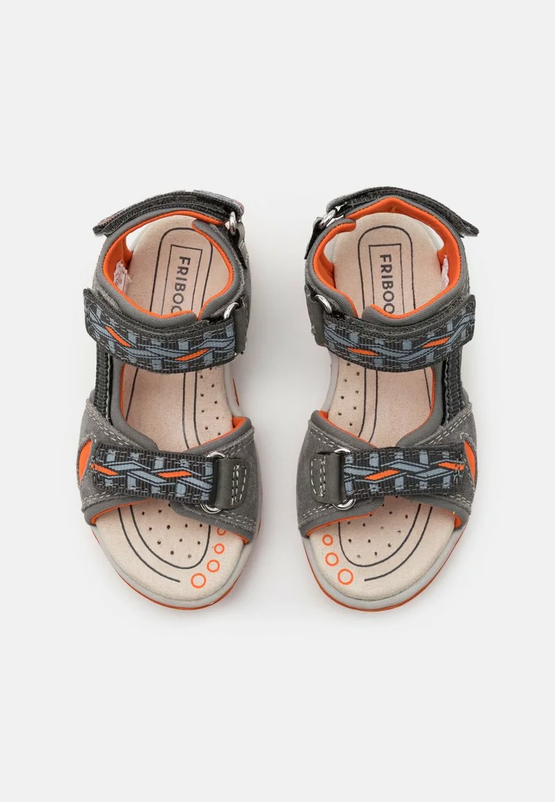 Friboo LEATHER - Trekkingsandale - Dark Grey, Kinder 6 Friboo LEATHER - Trekkingsandale - Dark Grey, Kinder – Bild 4