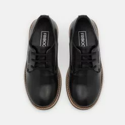 Friboo LEATHER - Schnürer - Black, Kinder 11 Friboo LEATHER - Schnürer - Black, Kinder -Günstiges Friboo Geschäft e282e24429874371b2aab537efa17e89