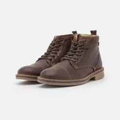 Friboo Schnürstiefelette - Dark Brown, Kinder -Günstiges Friboo Geschäft e45543214f0a4b5fa024a244f1416d4b