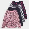 Friboo 4 PACK - Langarmshirt - Pink/dark Blue, Kinder -Günstiges Friboo Geschäft e5639de3a4c7450fadc1093a55667c5d