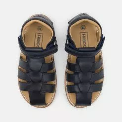 Friboo LEATHER - Riemensandalette - Dark Blue, Kinder -Günstiges Friboo Geschäft e7251d2916a34f86ab1bb5e1672754cc
