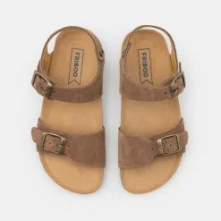 Friboo LEATHER - Riemensandalette - Brown, Kinder -Günstiges Friboo Geschäft e7e32fa3ddca471a8337fbf20da1c5d8