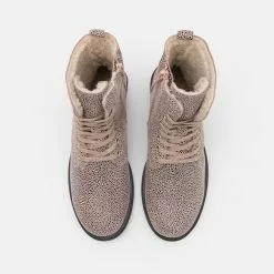 Friboo LEATHER - Schnürstiefelette - Pink, Kinder -Günstiges Friboo Geschäft ebd8edd3224549a78516cd6604f230b5