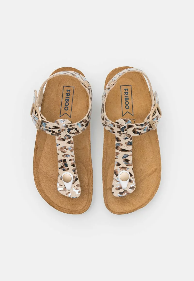 Friboo Zehentrenner - Taupe, Kinder 6 Friboo Zehentrenner - Taupe, Kinder – Bild 4